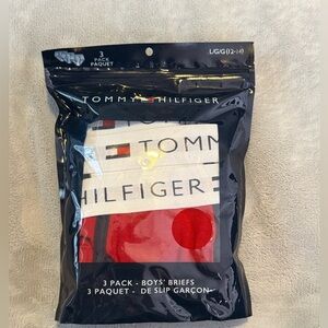 Tommy Hilfiger Boys' Briefs 3-Pack - Black, Blue and White
